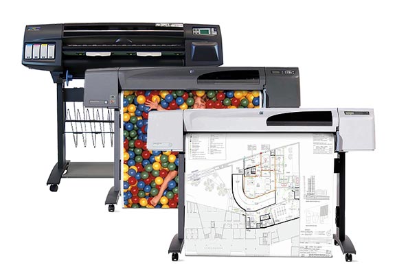 HP Designjet Plotter 36 bzw. 42 Zoll